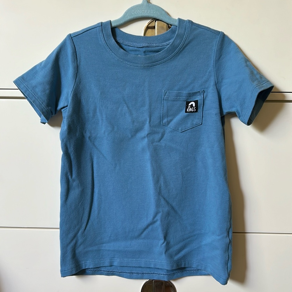 Rags Boy’s Short Sleeve Pocket T-Shirt